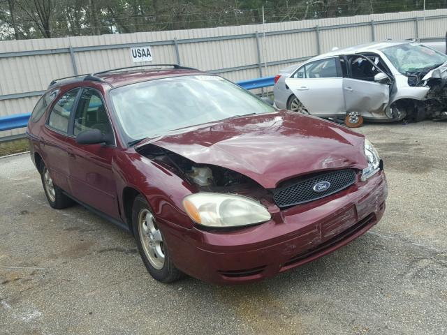 1FAHP58U04A172540 - 2004 FORD TAURUS SE RED photo 1