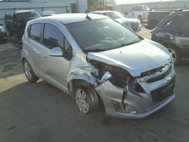 KL8CD6S98DC525675 - 2013 CHEVROLET SPARK 1LT Серебристый фото 1