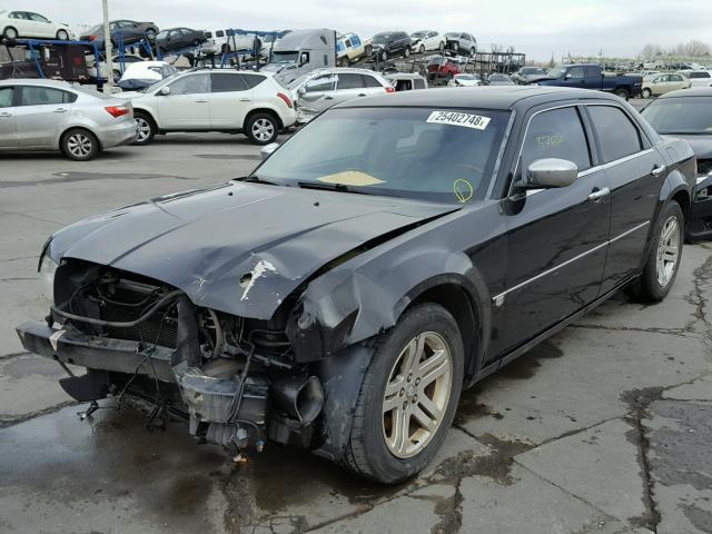 2C3LA63H16H113110 - 2006 CHRYSLER 300C BLACK photo 2