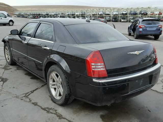 2C3LA63H16H113110 - 2006 CHRYSLER 300C BLACK photo 3