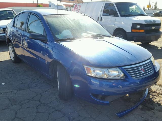 1G8AJ55F96Z157262 - 2006 SATURN ION LEVEL BLUE photo 1