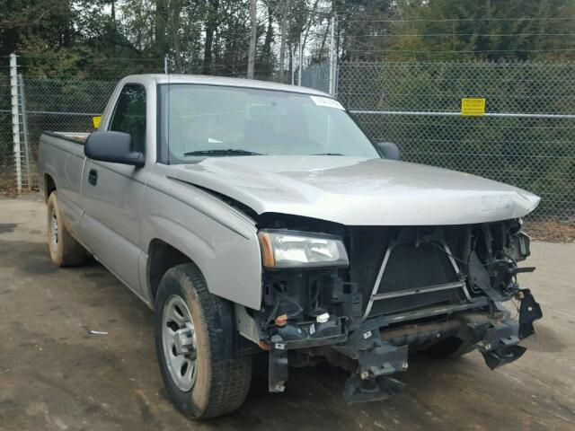 3GCEC14V76G176234 - 2006 CHEVROLET SILVERADO TAN photo 1