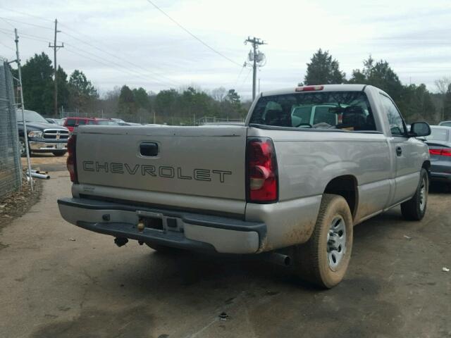 3GCEC14V76G176234 - 2006 CHEVROLET SILVERADO TAN photo 4