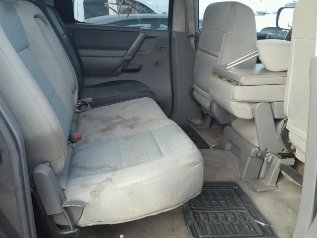 1N6AA07BX7N219745 - 2007 NISSAN TITAN XE SILVER photo 6