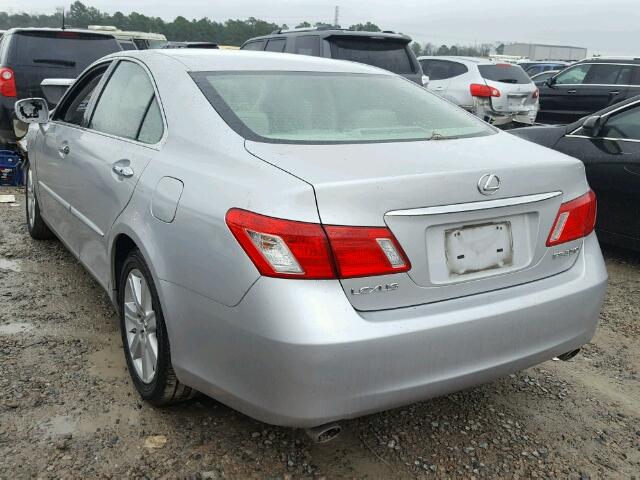 JTHBJ46GX72131533 - 2007 LEXUS ES 350 SILVER photo 3