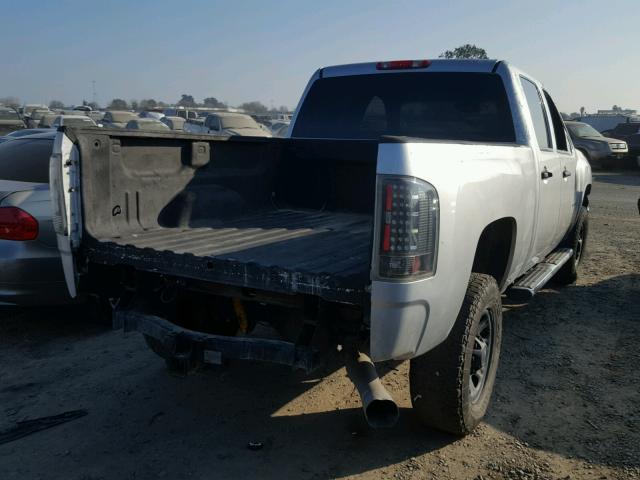 1GC1CVE85BF180535 - 2011 CHEVROLET SILVERADO SILVER photo 4