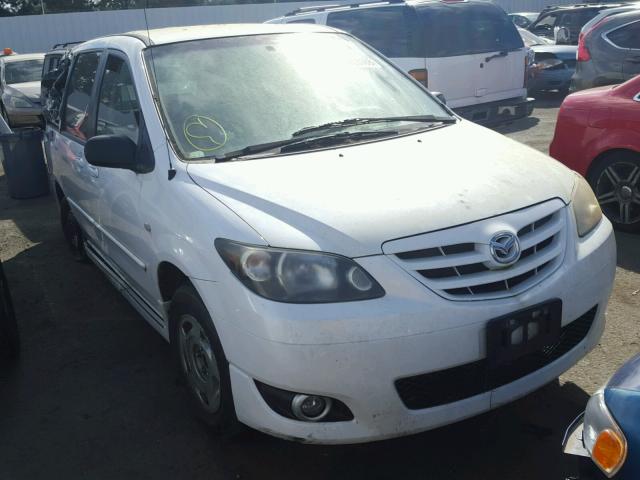 JM3LW28J060569760 - 2006 MAZDA MPV WAGON WHITE photo 1