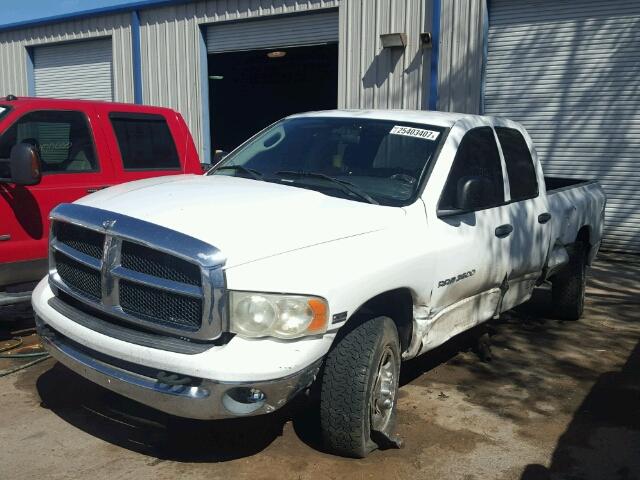 3D7KU28D53G722263 - 2003 DODGE RAM 2500 S WHITE photo 2