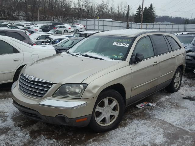 2C8GF68425R499807 - 2005 CHRYSLER PACIFICA T GOLD photo 2