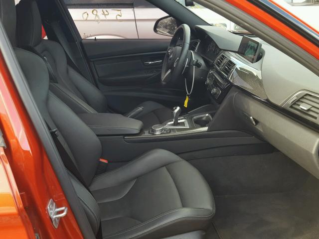 WBS8M9C57H5G84090 - 2017 BMW M3 ORANGE photo 5