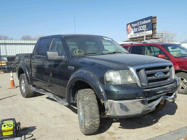 1FTPW14574KC67512 - 2004 FORD F150 SUPER GREEN photo 1