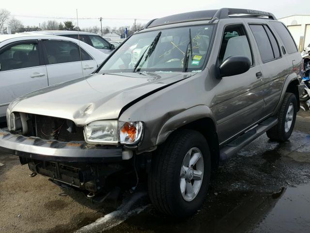 JN8DR09Y04W918936 - 2004 NISSAN PATHFINDER BROWN photo 2