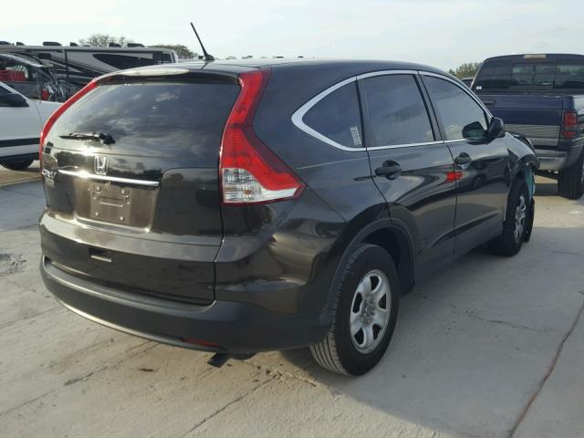 5J6RM3H35DL001686 - 2013 HONDA CR-V LX BROWN photo 4