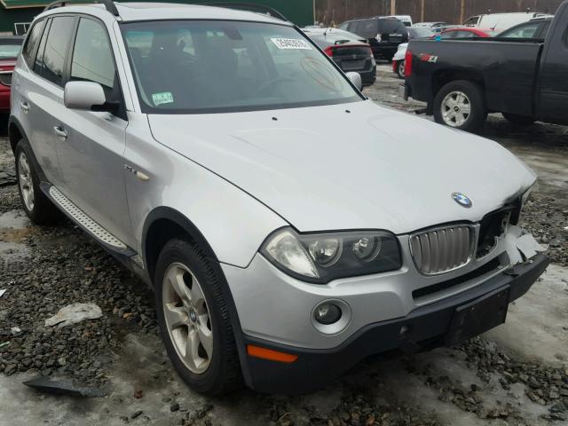 WBXPC934X7WF06621 - 2007 BMW X3 3.0SI SILVER photo 1