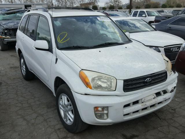 JTEGH20VX30083340 - 2003 TOYOTA RAV4 WHITE photo 1