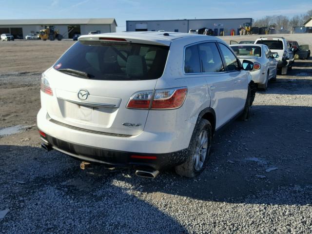 JM3TB2CAXC0355891 - 2012 MAZDA CX-9 WHITE photo 4