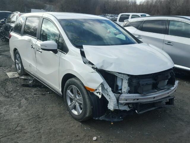 5FNRL6H59JB004617 - 2018 HONDA ODYSSEY EX BEIGE photo 1