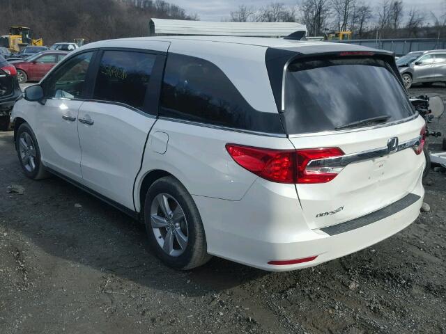 5FNRL6H59JB004617 - 2018 HONDA ODYSSEY EX BEIGE photo 3