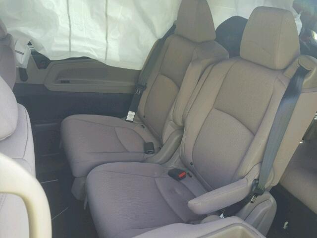 5FNRL6H59JB004617 - 2018 HONDA ODYSSEY EX BEIGE photo 6