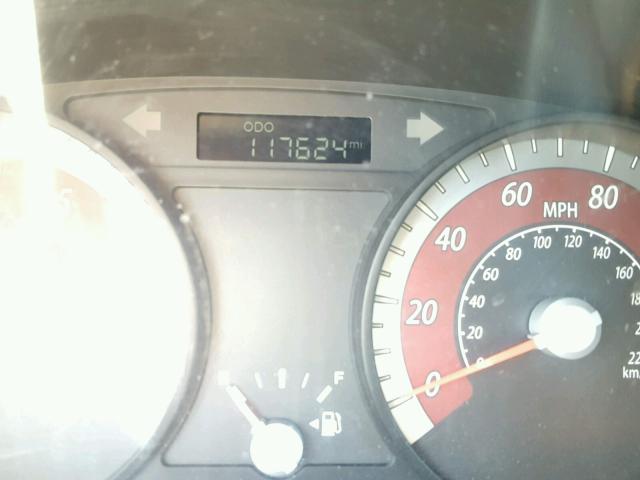 KNADH4A35A6610871 - 2010 KIA RIO LX Սև լուսանկար 8