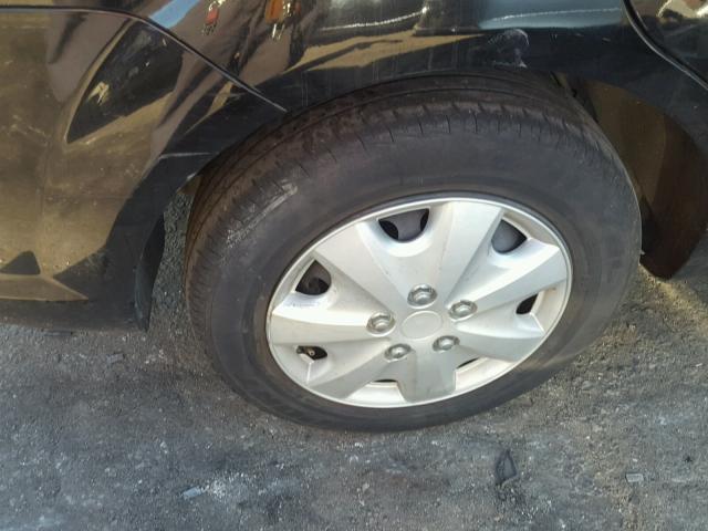 KNADH4A35A6610871 - 2010 KIA RIO LX Սև լուսանկար 9