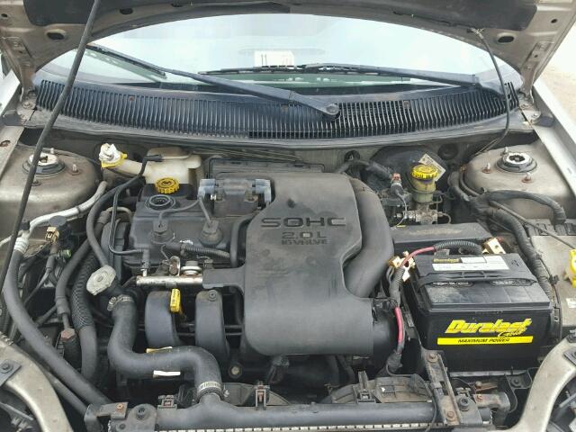 1B3ES42C1XD173156 - 1999 DODGE NEON HIGHL GRAY photo 7