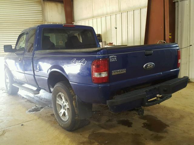 1FTZR45E06PA50471 - 2006 FORD RANGER SUP BLUE photo 3