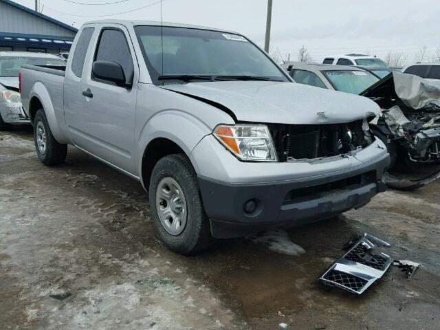 1N6BD06T06C445910 - 2006 NISSAN FRONTIER K SILVER photo 1