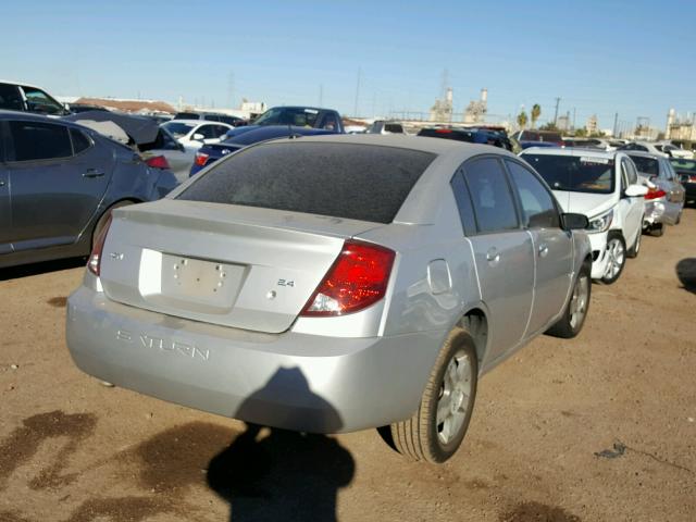 1G8AL58B07Z171782 - 2007 SATURN ION LEVEL SILVER photo 4