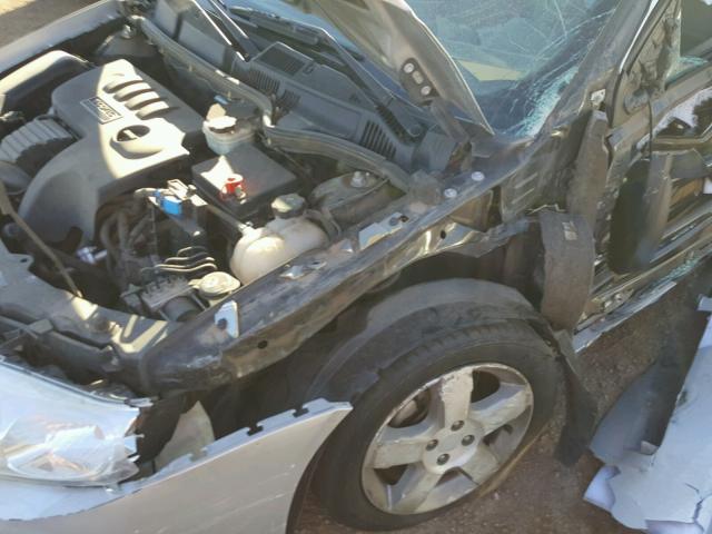 1G8AL58B07Z171782 - 2007 SATURN ION LEVEL SILVER photo 9