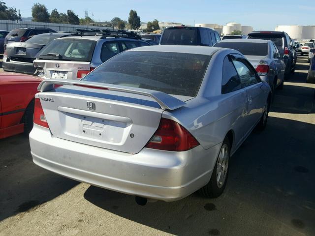 1HGEM21933L058191 - 2003 HONDA CIVIC EX SILVER photo 4