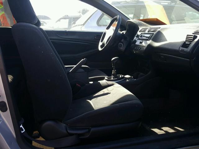 1HGEM21933L058191 - 2003 HONDA CIVIC EX 银色 照片 5