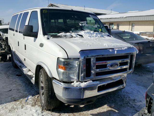 1FBNE31L78DB39763 - 2008 FORD ECONOLINE WHITE photo 1