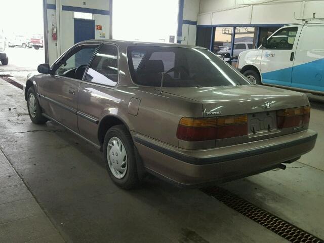 1HGCB7259LA009658 - 1990 HONDA ACCORD LX BROWN photo 3