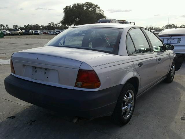 1G8ZH528XXZ366998 - 1999 SATURN SL1 SILVER photo 4