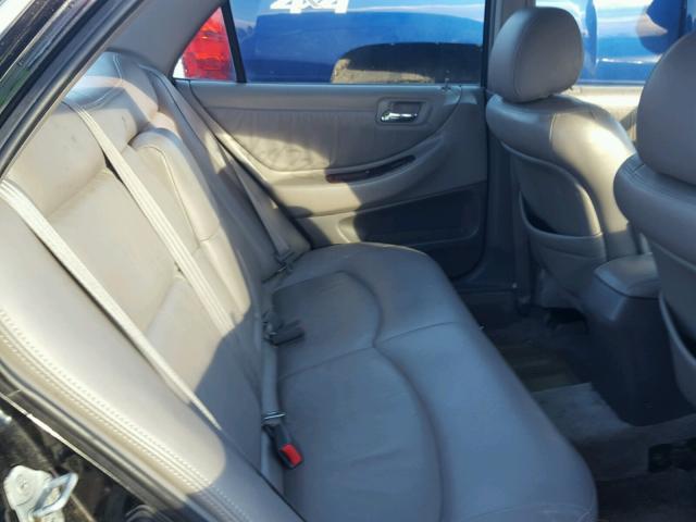 1HGCG1654WA008642 - 1998 HONDA ACCORD EX BLACK photo 6