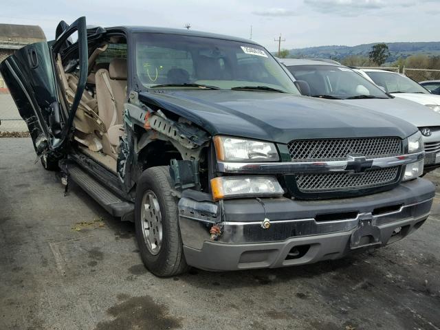 2GCEC19T231160924 - 2003 CHEVROLET SILVERADO GREEN photo 1