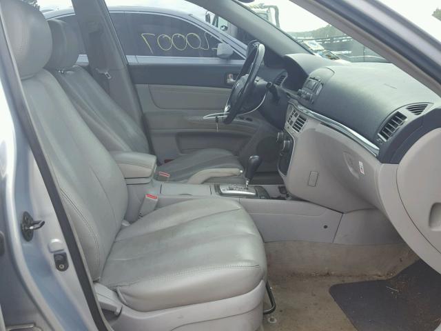 5NPEU46F66H080767 - 2006 HYUNDAI SONATA BLUE photo 5