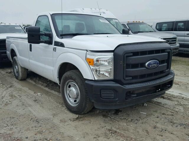 1FTBF2A60FEC55720 - 2015 FORD F250 SUPER WHITE photo 1