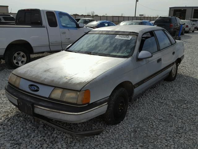 1FABP52U5KA222795 - 1989 FORD TAURUS GL BLUE photo 2