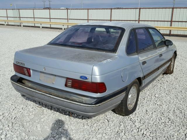 1FABP52U5KA222795 - 1989 FORD TAURUS GL BLUE photo 4