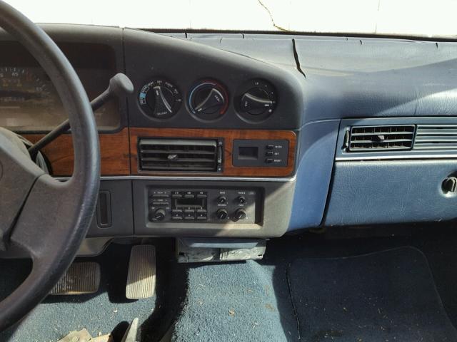 1FABP52U5KA222795 - 1989 FORD TAURUS GL BLUE photo 9