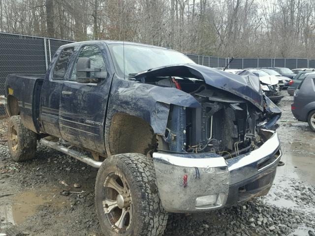 1GCHK59K59E137224 - 2009 CHEVROLET SILVERADO BLUE photo 1