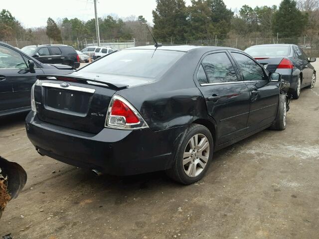 3FAHP081X9R119172 - 2009 FORD FUSION SEL BLACK photo 4