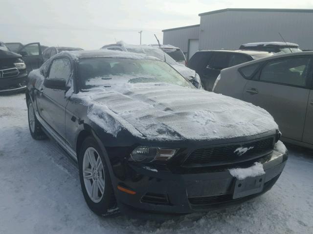 1ZVBP8AMXC5248815 - 2012 FORD MUSTANG BLACK photo 1