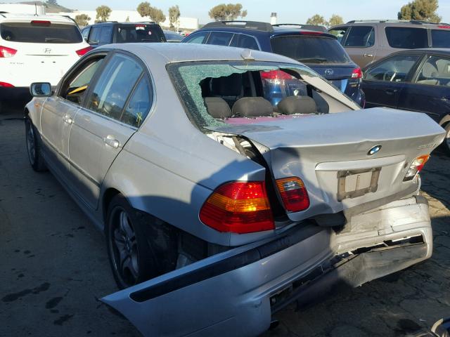 WBAEV53404KM38026 - 2004 BMW 330 I SILVER photo 3