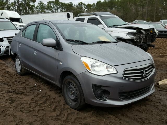 ML32F3FJ8HH004855 - 2017 MITSUBISHI MIRAGE G4 SILVER photo 1