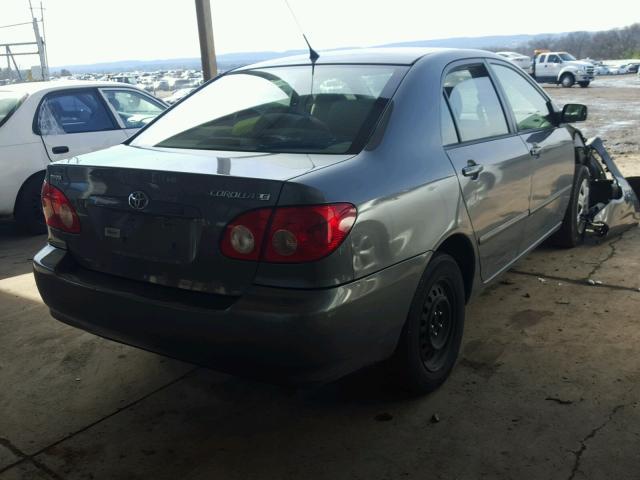 2T1BR30E57C743071 - 2007 TOYOTA COROLLA CE GRAY photo 4