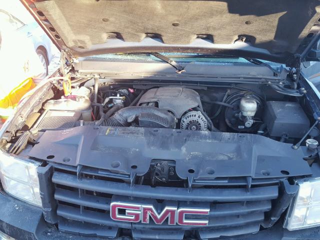 2GTEK19C071597748 - 2007 GMC NEW SIERRA BLUE photo 7