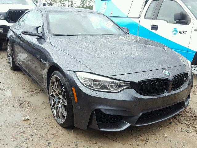 WBS3R9C59HK708951 - 2017 BMW M4 GRAY photo 1